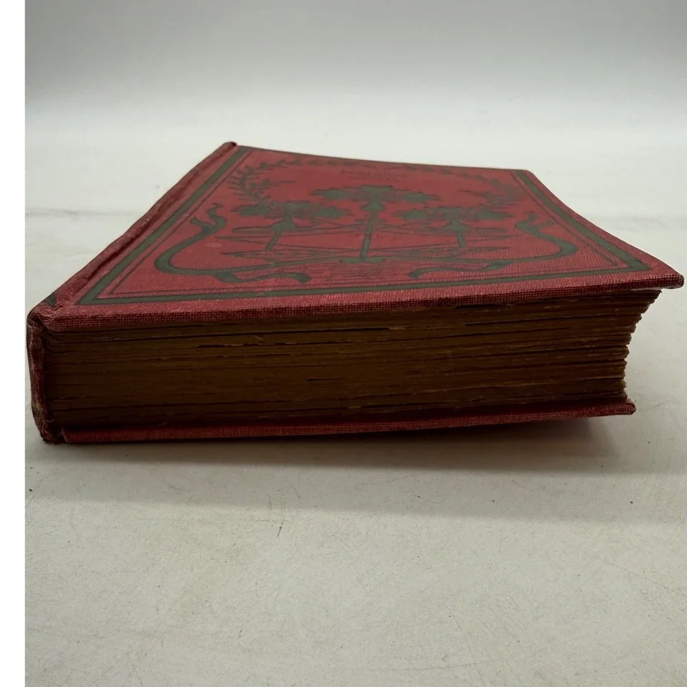 Rosamond Ethelyn's Mistake Mary J Holmes Grosset & Dunlap Red Antique Hardcover